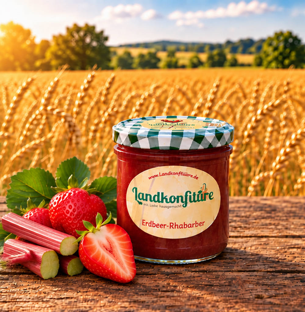 Erdbeer-Rhabarber - 